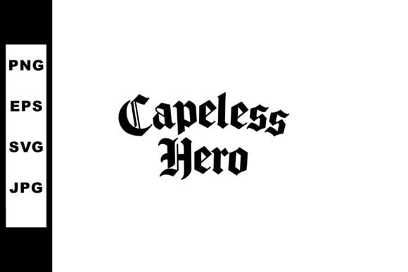 Capeless Hero: Unlocking Bold Gothic Blackletter Style