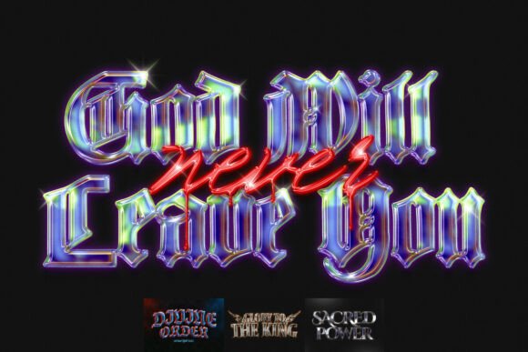 Epic Gothic Chrome Glow: Commanding Visual Attention