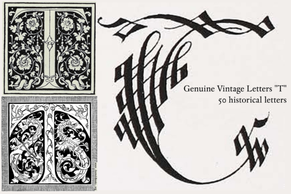 Unlocking Timeless Character with Genuine Vintage 1400 Letters
