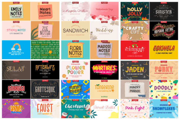 Welcome Fonts Bundle: Your All-in-One Design Toolkit
